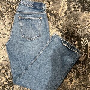 Abercrombie low rise baggy jean